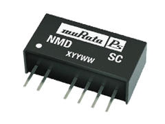 Murata Power Solutions NMD Series Isolated 1W Twin Output DC/DC Converters