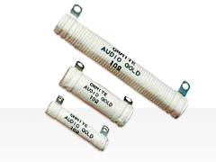 Ohmite AG5J1RE 1R 5% 5 W Audio Oro Wirewound axial Resistor 