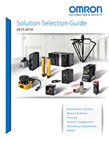 Omron Solution Selection Guide Catalog 2015-2016