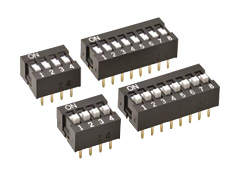A6E-N Slide DIP Switches
