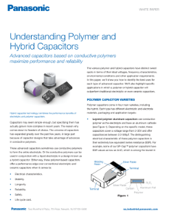 Panasonic Understanding Polymer and Hybrid Capacitors PDF Thumbnail