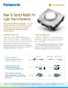 Panasonic How-to Design Guide for Light Touch Switches PDF Thumbnail