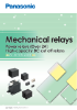Panasonic Mechanical Relays Selection Guide