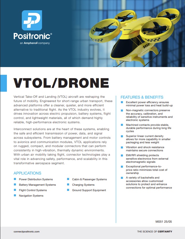 Positronic D-Subminiature Catalog
