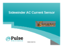 Pulse Electronics AC Current Sensor Sidewinder Current Sensor