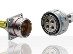 Smiths MIL-DTL-38999 20 & 26 Quadrax Connectors