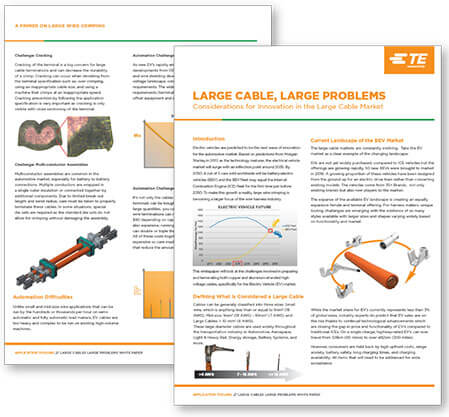 Large Cable Design Considerations Whitepaper