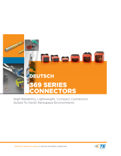 TE Connectivity DEUTSCH 369 Series Connectors PDF Thumbnail