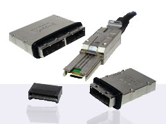 TE Connectivity EVERCLEAR Interconnects Mini Multilane High Speed