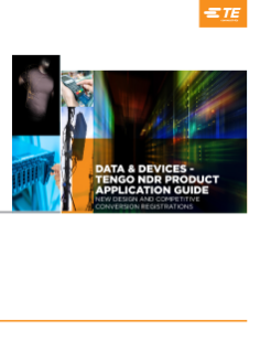 TE Connectivity Data & Devices - Tengo NDR Product Application Guide