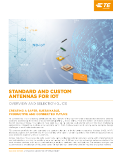 TE Connectivity Standard Antenna Solutions Line Card