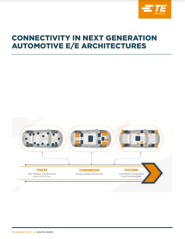 TE Connectivity E/E Architecture PDF Cover