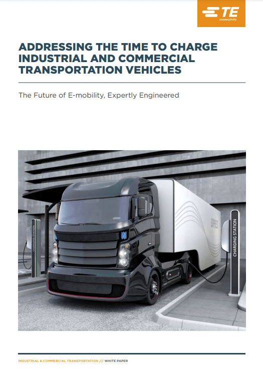 TE Connectivity Charge Industrial and Commercial Vehicles PDF cover