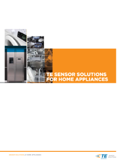 TE Sensor Solutions Home Appliances