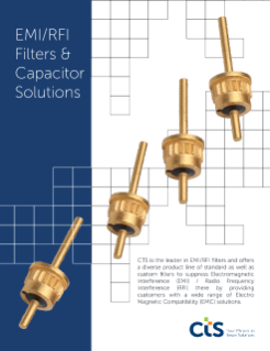 EMI/RFI FIlters and Capacitor PDF Cover