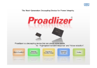 Chemi-Con Proadlizer Product PDF Cover