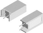 Vishay CPCP Series - Wirewound Resistor, Commercial Power, Vertical Mount