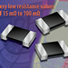 Vishay WSL Metal Strip Resistor