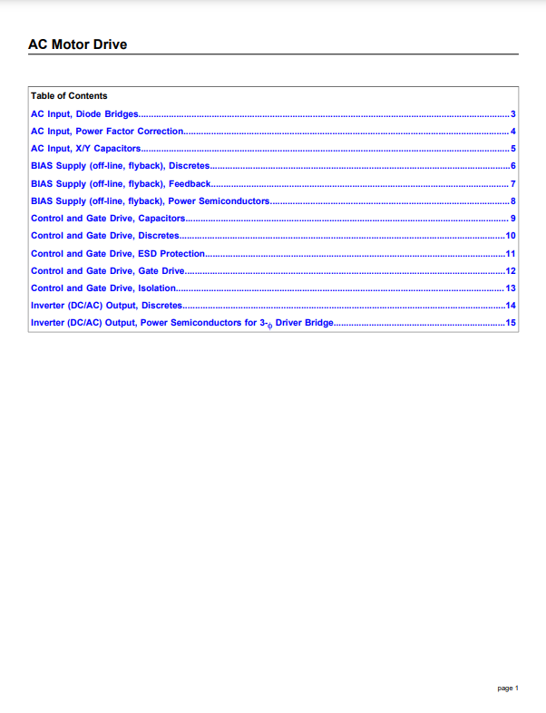 Vishay AC Motor Drive Application Guide TTI, Inc.