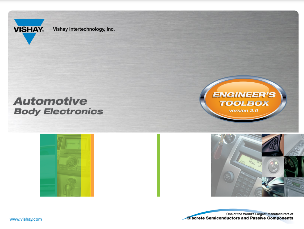 Vishay Automotive Body Electronics PDF Cover
