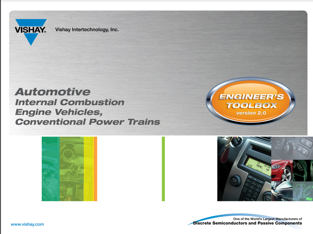Vishay Int. Combustion, Eng. Vehicles, Conv. Power Trains PDF Cover
