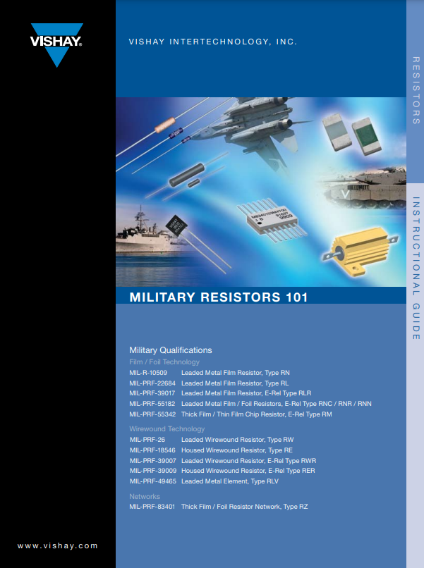 Vishay Military Resistors 101 TTI, Inc.