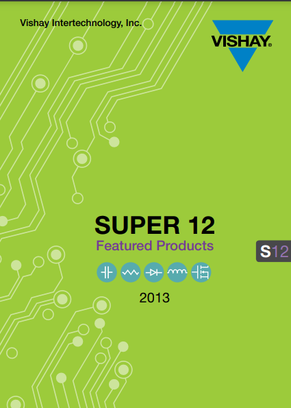 Vishay Super 12 Featured Product Guide PDF Cover
