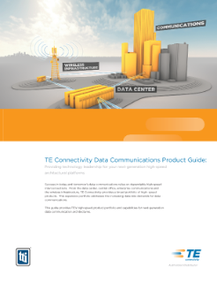 TE Connectivity Data Communications Product Guide