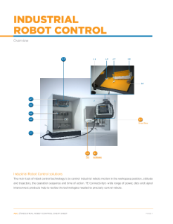 TE Connectivity Industrial Robot Control PDF Cover