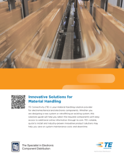 TE Connectivity Innovative Solutions for Material Handling