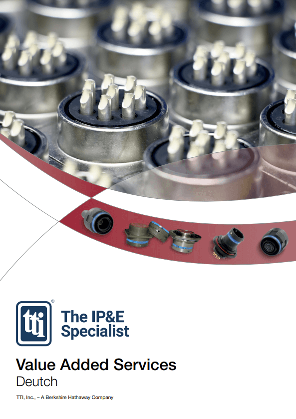 PDF Cover for TTI Value Added Assembly and Connector Solutions (DE)