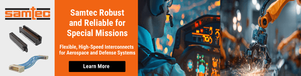 Samtec Robust and Reliable for Special Missions. Flexible, High-Speed Interconnects for Aerospace and Defense Systems. Learn More