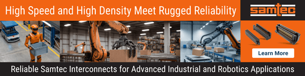 Samtec. High speed and high density meet rugged reliability. Reliable Samtec interconnects for advanced industrial and robotics applications. Learn more.
