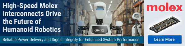 High-Speed Molex Interconnects Drive the Future of Humanoid Robotics. Reliable Power Delivery and Signal Integrity for Enhanced System Performance. Molex. Learn More
