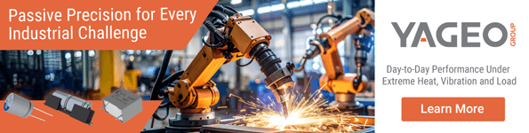 Passive Precision for Every Industrial Challenge. Yageo. Day-to-Day Performance Under Extreme Heat, Vibration, and Load. Learn More