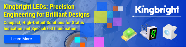 Kingbright LEDs. Precision engineering for brilliant designs. Compact, high-output solutions for status indicatino and specialized illumination. Kingbright. Learn more.