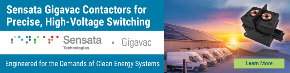 Sensata Gigavac Contactors for Precise, High-Voltage Switching. Sensata Gigavac. Engineered for the Demands of Clean Energy Systems. Learn More