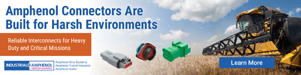 Amphenol Connectors Are Built for Harsh Environments. Learn More.