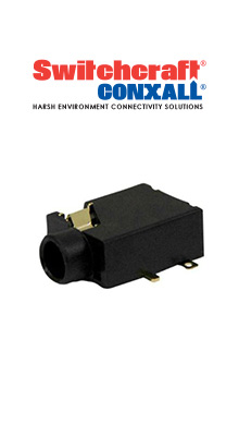 Switchcraft SMT 3.5mm Stereo Jacks