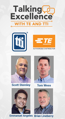  TTI and TE Connectivity Feature Podcast Series on Building/Factory Automation Basics