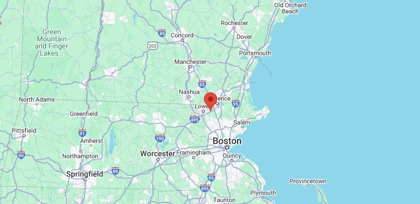 Map of Massachusetts