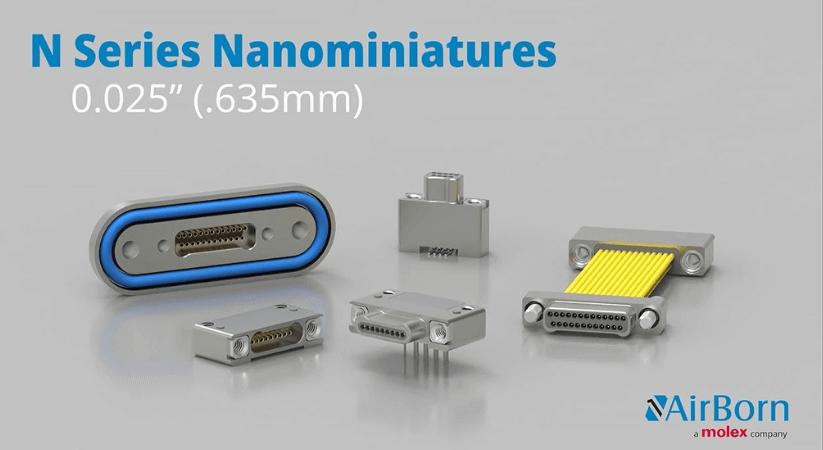 Molex AirBorn N MIL-DTL-32139 Nano-D Connectors