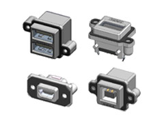 Amphenol Commercial MUSB and MUSBR Rugged USB Connectors