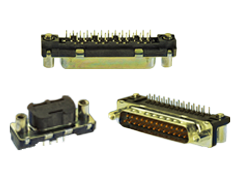 Amphenol FCI Delta D-Sub Pin-in-Paste Right Angle Connectors