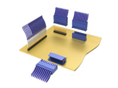 Amphenol FCi Dubox 2.54mm Crimp to Wire Connectors