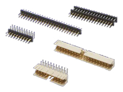 Amphenol FCi Minitek 2mm Pin-in-Paste Headers