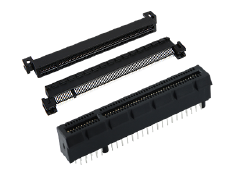 Amphenol FCI PCI Express Straddle-Mount Card Edge Connectors