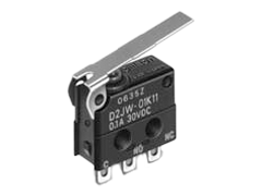 Omron D2JW Automotive Sealed Subminiature Basic Switches