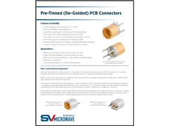 Read Amphenol SV Pre-Tinned PCB Connectors