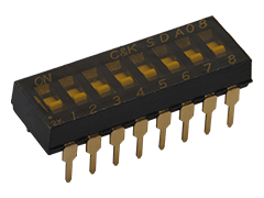 C&K SDA Low Profile DIP